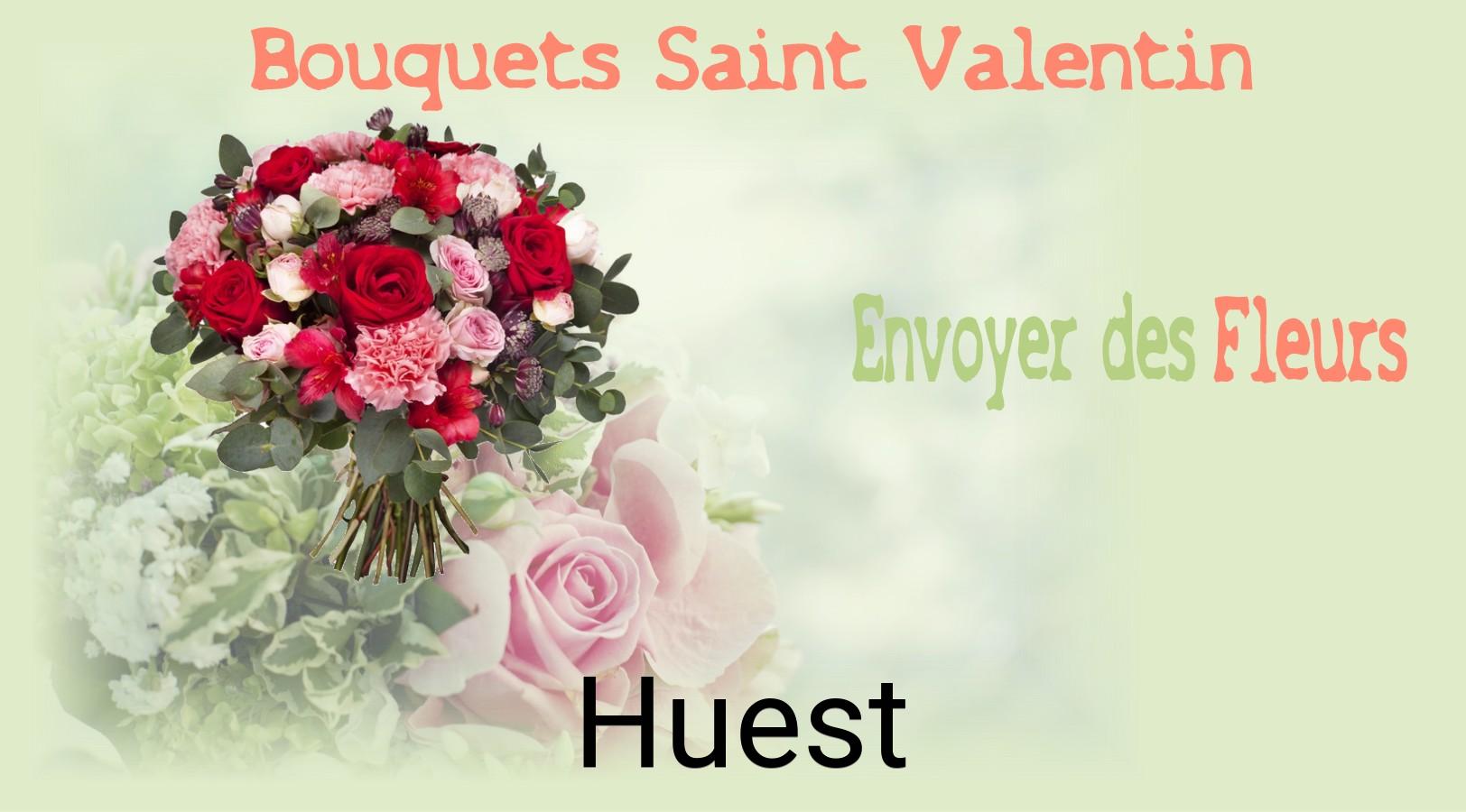 Roses de Saint-Valentin livrées à Huest